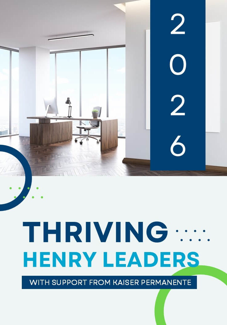Thriving Henry Leaders Cover Graphic